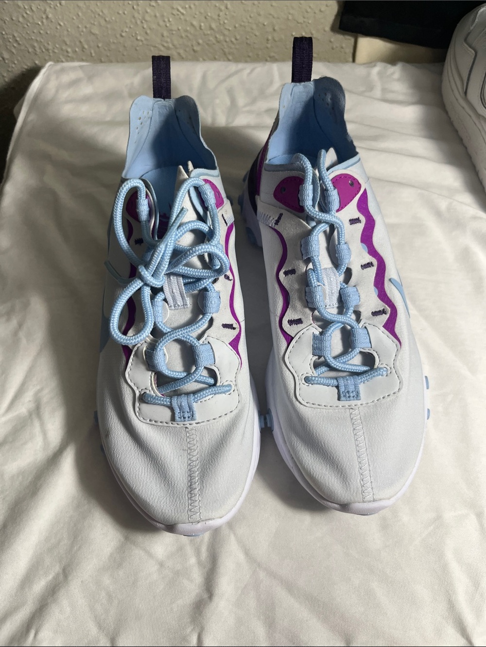 Women’s Light Blue and Purple Athletic Sneakers - Brand